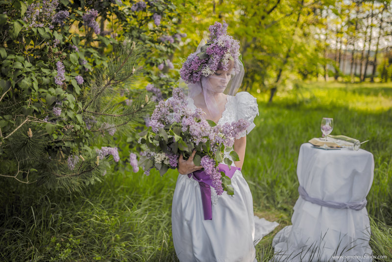 lilac wedding in bulgaria