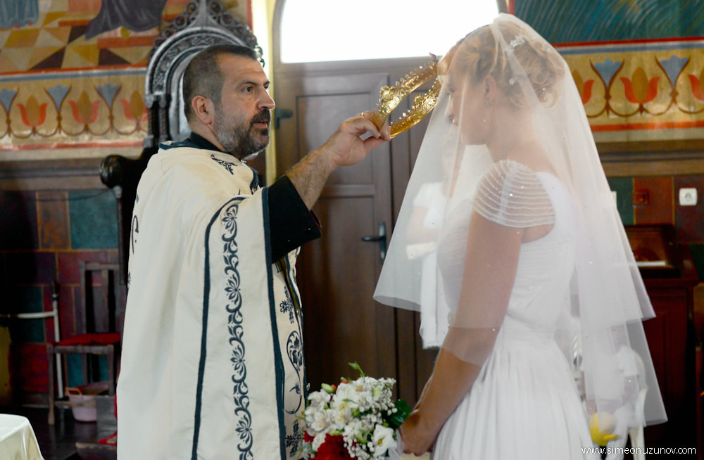 фотосесия църковен брак варна