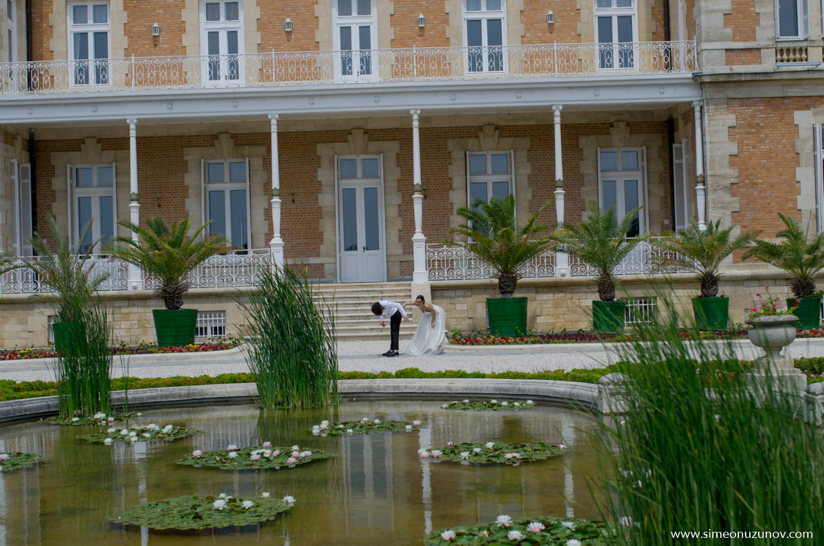 сватбени фотосесии в двореца евксиноград варна